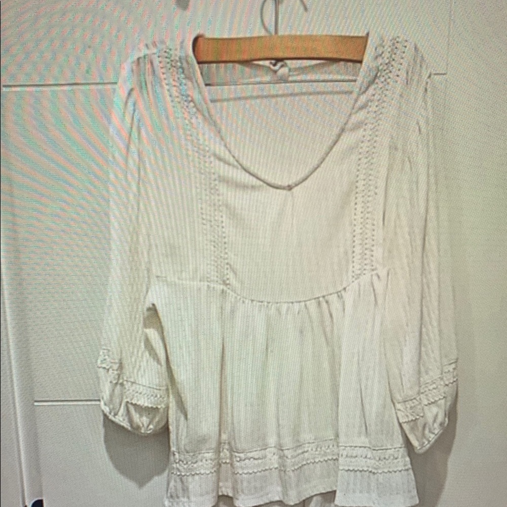 Elegant White Women's Top
